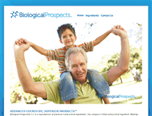 Tablet Screenshot of biologicalprospects.com